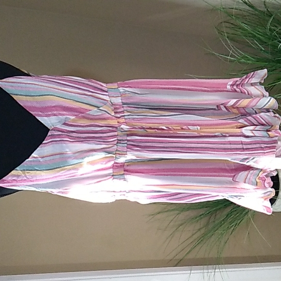 PatPat Mommy & Me Coloful Striped Women's XL, Girls Age 4-5, Baby 9-12M NWT - Picture 2 of 6